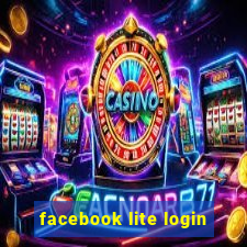 facebook lite login